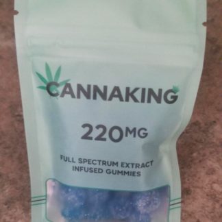 Cannaking Blue Raspberry Gummies