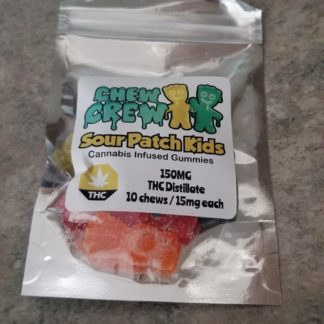 Chew Crew Sour Patch Kids Gummies 150mg